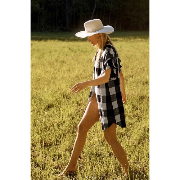 Anthropologie The Odell’s Dolly Shirt Dress New M - Picture 2 of 12